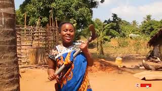 15 Year Old girl Who Does All Housework And Takes Care Of Her Family In An African Village