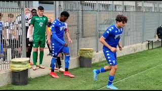 Under 17, 10^ Ritorno, Parma-Empoli, ingresso in campo, cerimoniale inizio