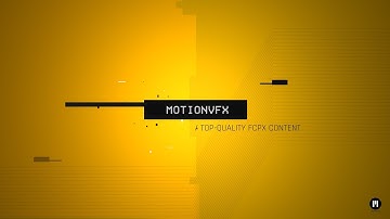 Glitch Action Template for Apple Motion and FCPX - MotionVFX