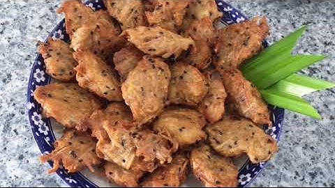 Bánh chuối xanh chiên thơm ngon giòn rụm ## đơn giản tại nhà ## ăn hoài không ngán