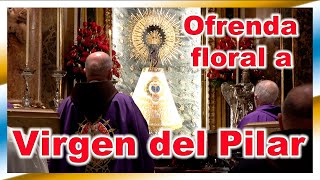 Ofrenda Floral a la Virgen del Pilar 2022 # Heraldos del Evangelio