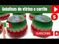 Gelatinas de vitrina o carrito tricolor para vender paso a paso