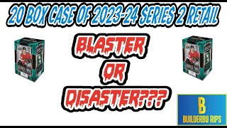 Connor Bedard Hunting with a 20 box case of 2023-24 Upper Deck Series 2 - BLASTER OR DISASTER???