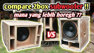 PERBANDINGAN BOX MINISCOOP  VS SPL !!