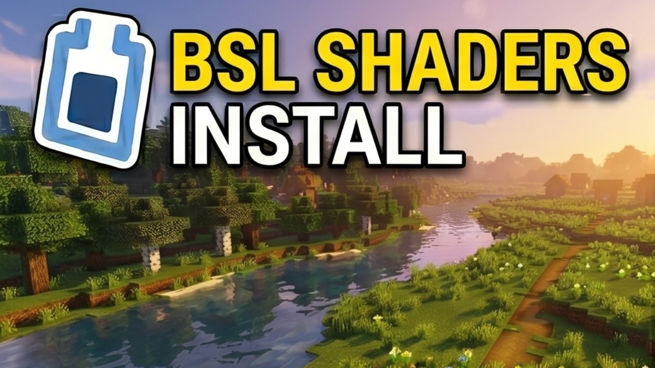 How To Install BSL Shaders in Minecraft - Tutorial 2026 - YouTube