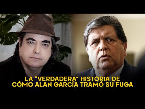 JAIME BAYLY y la ‘verdadera’ historia de cómo ALAN GARCÍA tramó su fuga y ahora vive en Suiza