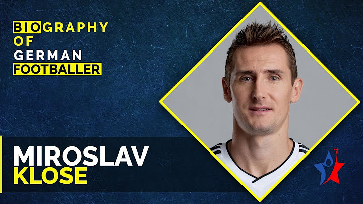 Biography Of Miroslav Klose - German Footballer