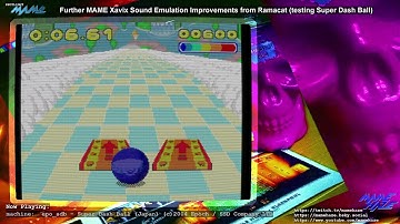 Further MAME Xavix Sound Emulation Improvements from Ramacat (testing Super Dash Ball)