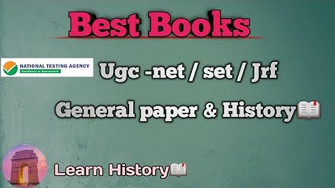 Best books for ugc net & wb set paper 1 & history subject | | Books for ugc net & wbset