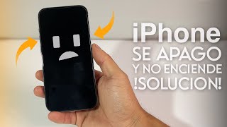 Mi iPhone NO ENCIENDE | SOLUCIÓN SIN PC  2023
