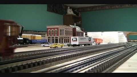 MTH DCS train layout railfanning