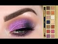 Sigma and Disney Beauty &amp; The Beast Palette | Purple &amp; Blue Eyeshadow Tutorial