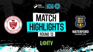 SSE Airtricity Men's Premier Division Round 13 | Sligo Rovers 0-1 Waterford | Highlights