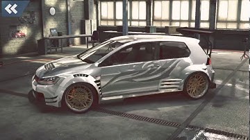 NFS No Limits Fully upgraded Volkswagen Golf GTI Gameplay
