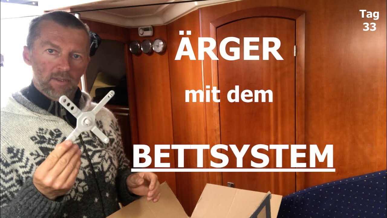 ⁣Ärger mit dem Bettsystem I Tag 33 in Quarantäne #68 @XTripSailing Segeln 2021