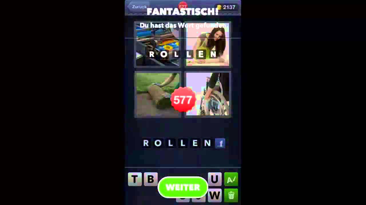4 Bilder 1 Wort Lösung Level 570580 YouTube