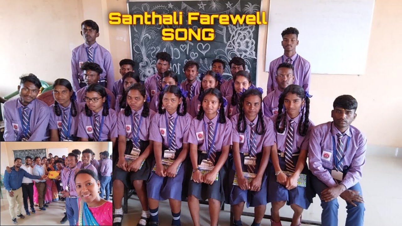 SANTHALI FAREWELL SONG  JHIRI HIRI MET DAH  FAREWELL TO CLASS  10th  2023   S H SCHOOL 