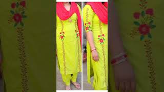 new work Punjabi suit design✨✨🌸🌸💐💐