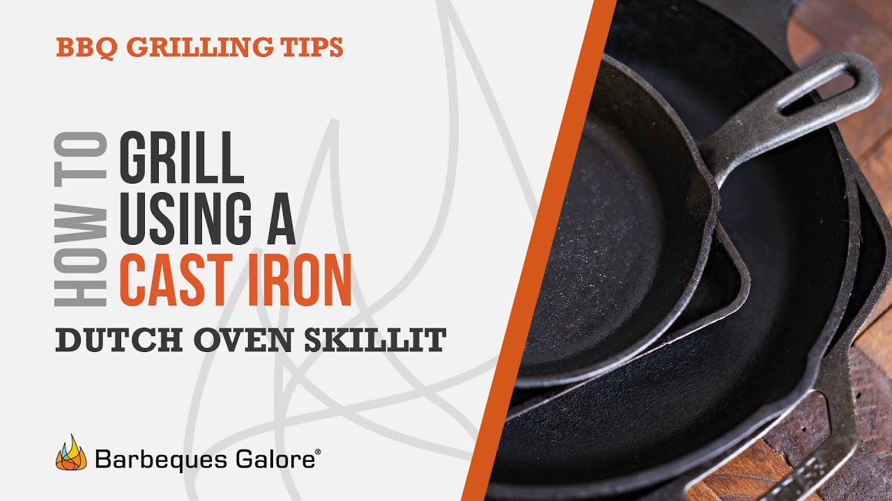 How to Grill Using a Cast Iron Dutch Oven Skillet 
