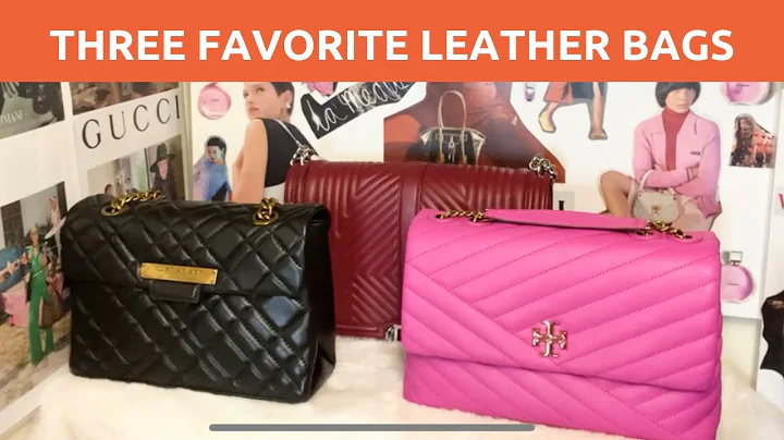 THREE FAVORITE LEATHER BAGS / QUILTED / REBECCA MI...