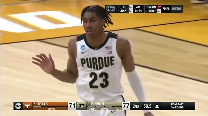 Jaden Ivey Game Clinching 3 for Purdue vs Texas | NCAA Tournament Round of 32, 03-20-22