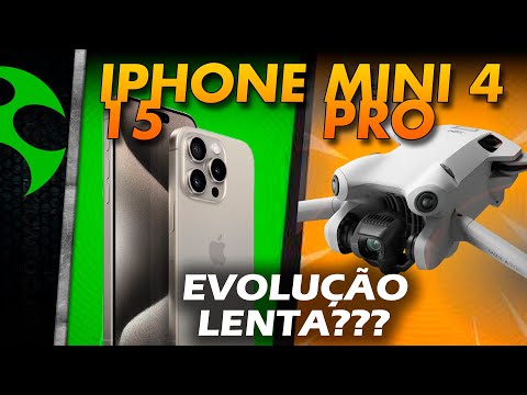 O DJI Mini 4 Pro EVOLUIU? Ou é o Iphone 15 dos DRONES?