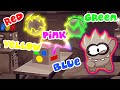 옴놈과 함께 영어로 놀자 16 | 색깔 &amp; 모양 | Experiments with shapes and colors | ABC | 문복키즈 | Moonbug Kids 인기만화