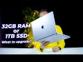 MacBook Pro 16" M1 Pro - RAM vs SSD Upgrade | Should you upgrade RAM to 32GB or SSD to 1TB?