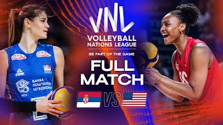 Srb Vs. Usa - Full Match Womens Vnl 2023