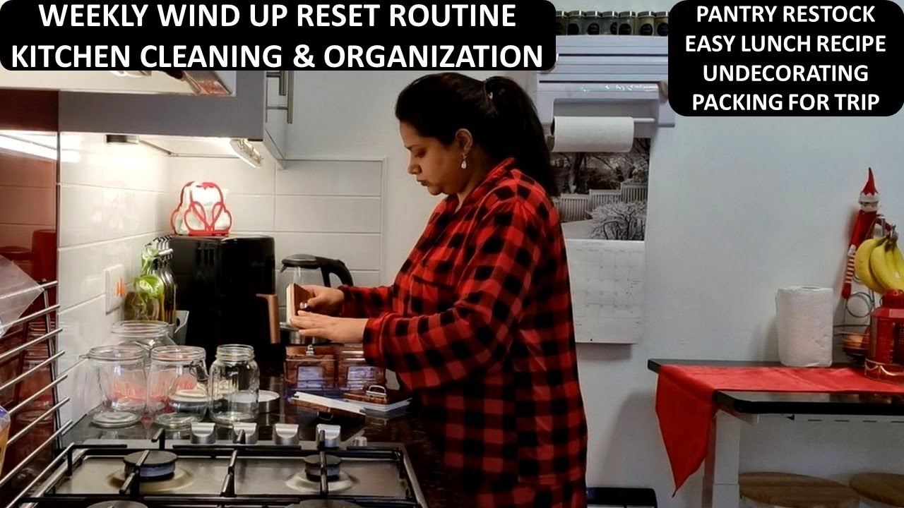 Weekly Wind Up Productive Routine | Cooking, Cleaning & Organizing ...