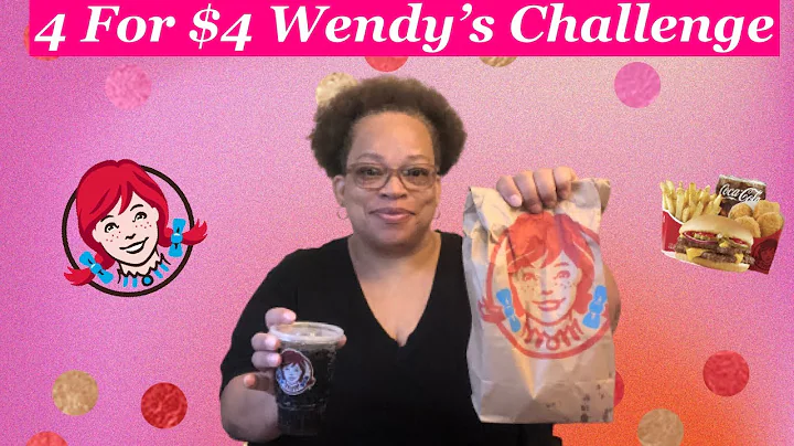 4 For $4 Wendy’s Challenge | @KeepingUpWithTheGriffins | 4K Celebration | Life With Missy