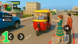 Tuk Tuk Rikshaw Auto Game | Gameplay Part 1 | Android iOS | 3D Auto Rikshaw Game | New Gameplay  screenshot 1