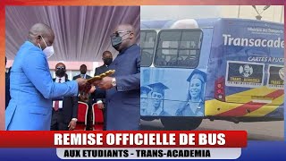 ? RDC : EN DIRECT FATSHI REMET 600 BUS AUX ÉTUDIANTS ET LANCE LA NOUVELLE COMPAGNIE TRANS_ACADEMIA.