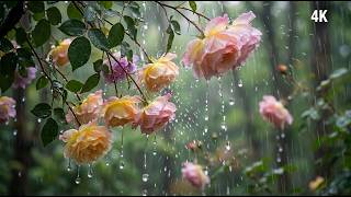 Soft Rain in a Peaceful Garden 🌧️ Calm Rain Sounds for Deep Sleep #013
