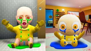 NEW BABY! Toy Baby VS The Baby In Yellow! Funny Moments VS Mods!