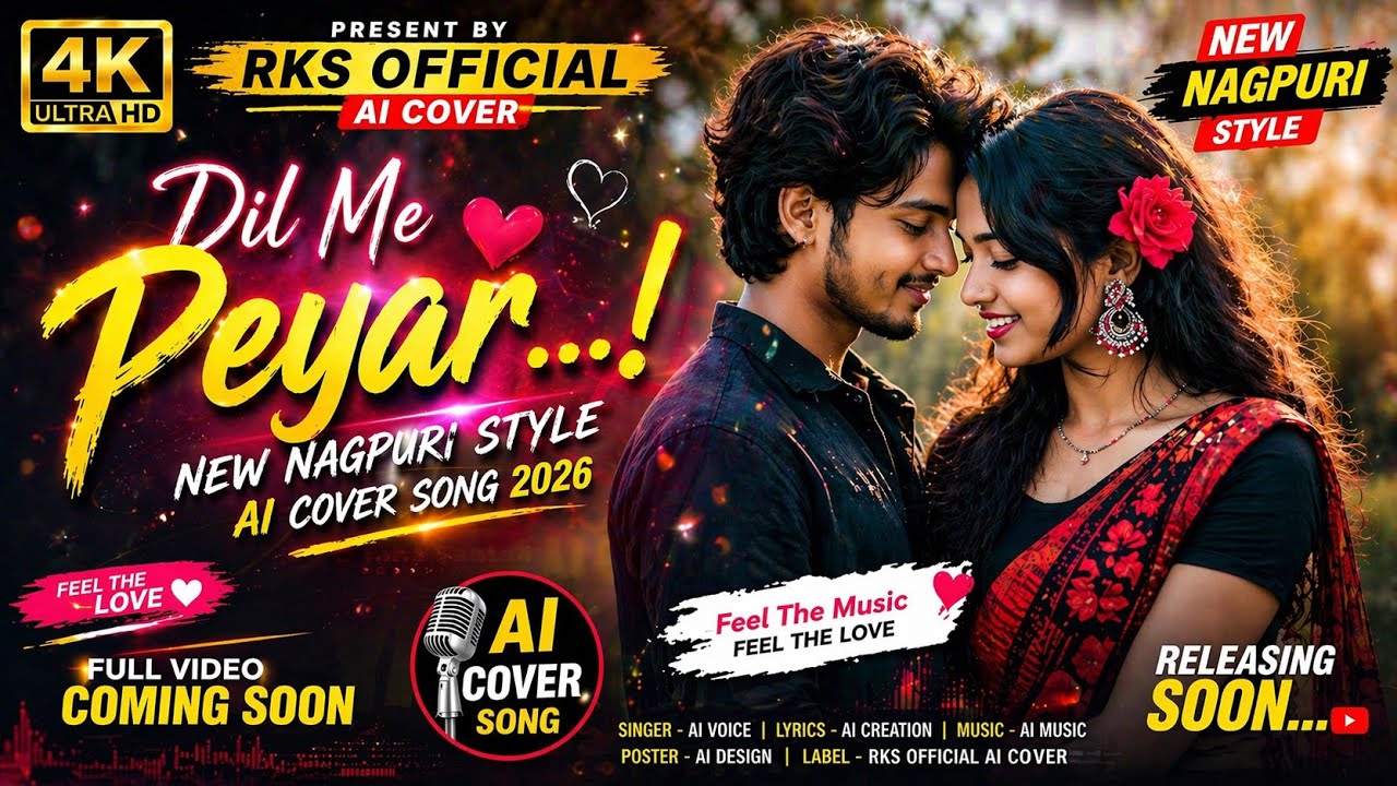 Dil Me Peyar...! ️ New Nagpuri Style AI Cover Song 2026 | RKS OFFICIAL ...