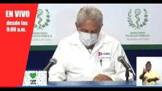 #EnVIVO|  Conferencia de Prensa del MINSAP 24 de Julio