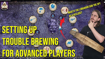 Setting up advanced games of Trouble Brewing [Blood on the Clocktower]