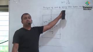 Analysis of SHM of spring - block system inside the accelerating elevator