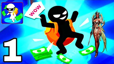 Steal Master - Gameplay Walkthrough Part 1 Levels 1-8 New Game (Android, iOS)