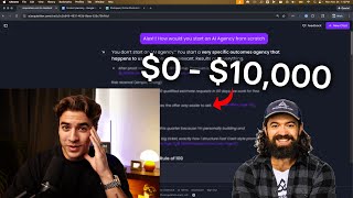 I asked Alex Hormozi AI how to start an Ai agency