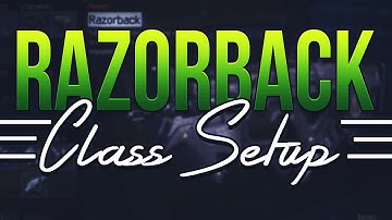 OVERPOWERED Razorback Class Setup - High Scorestreak Class!