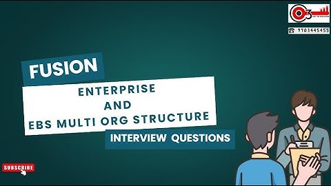 Fusion Enterprise and EBS Multi Org Structure Interview Questions|O3TECHNOLOGIES