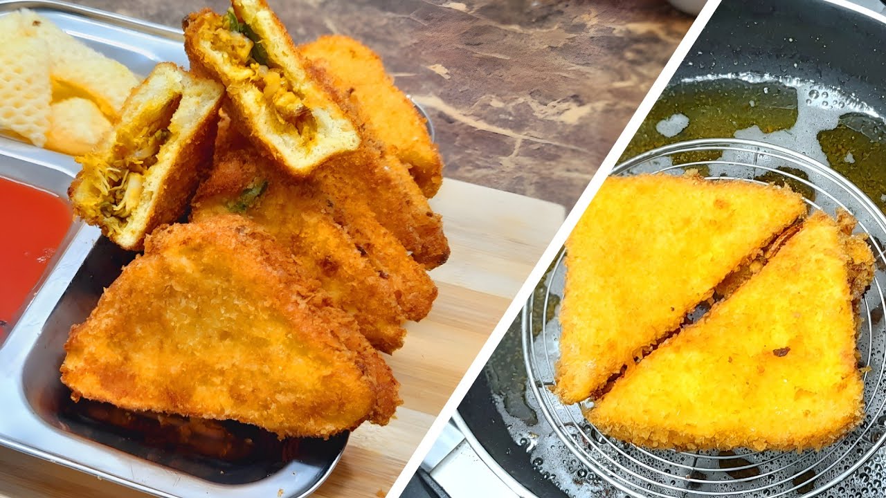 Iftar Special Recipe | Chicken Bread Pakoda Recipe | Ramadan Special | Cookitdude