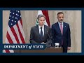 Secretary Blinken co-chairs U.S.-Iraq Higher Coordinating Committee meeting