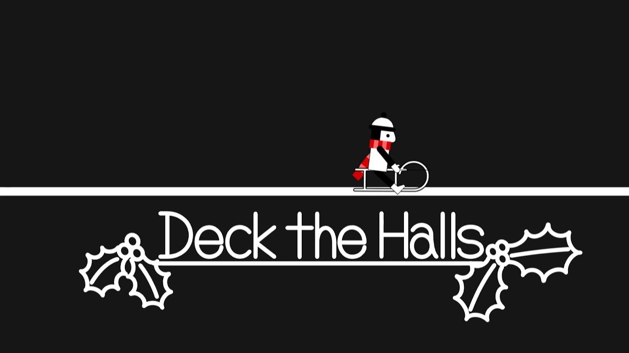 Line Riders Music Deck the Halls / Line Rider Music Video - YouTube