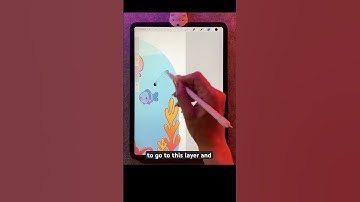 Find and erase marks in Procreate #Procreate #ProcreateForBeginners #ProcreateTips