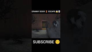 Granny Door Escape #granny1 #grannyglitches #horrorgame