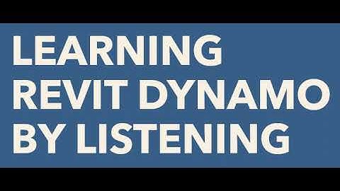 251008.P1 - Dynamo Podcast |  DynCast - Basics for Dynamo Revit: Your First Step in Automation