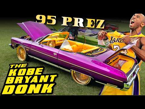 The Kobe Donk | 95PREZI Kandy Purple Supercharged Donk & Matching Box Chevy